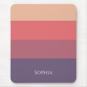 Mousepad Tiras de Coloração de Queda-
