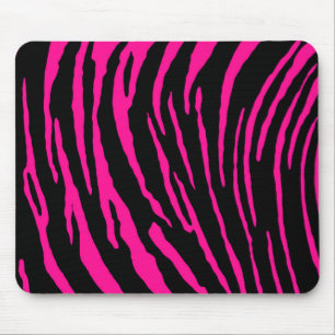 Mousepad Tiras de Tigre Rosa