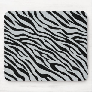 Mousepad Tiras de Zebra Mágica Clique para Personalizar a c