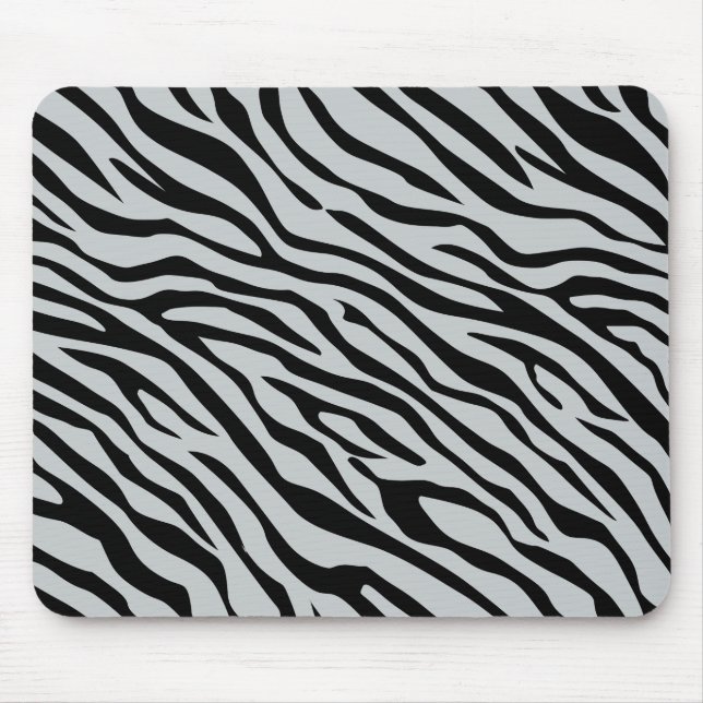 Mousepad Tiras de Zebra Mágica Clique para Personalizar a c (Frente)
