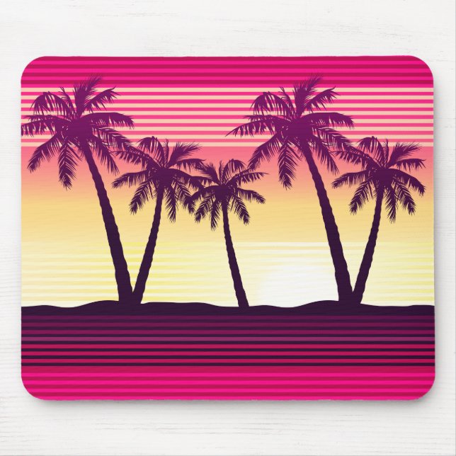 Mousepad Tiras tropicais (Frente)