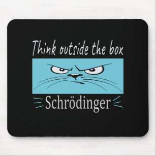 Mousepad Tire-me da sua caixa, Schrodinger