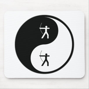 Mousepad Tiro ao arco de Yin Yang