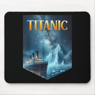 Mousepad Titanic Cruise Ship Iceberg 1912 Rms Voyage Men Wo