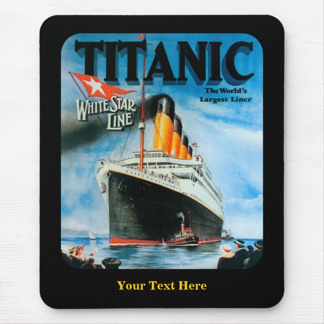 Mousepad Titanic- Personalizado (Frente)