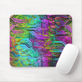 Mousepad titânio anodizado :