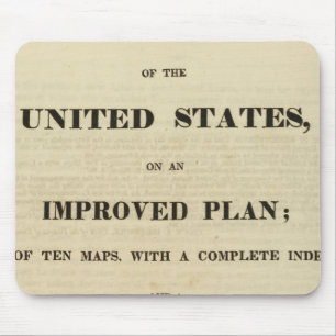 Mousepad Título Page Atlas dos Estados Unidos