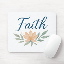 Mousepad Título: Segure a Fé — A Luz Sempre Retorna