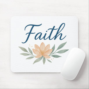 Mousepad Título: Segure a Fé — A Luz Sempre Retorna