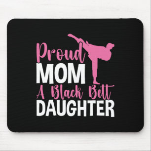 Mousepad Tkd Karate Judo Orgulha A Mãe De Uma Filha De Cint