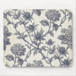 Mousepad Toalete Botânico | Hortênsia & Azevim do Mar