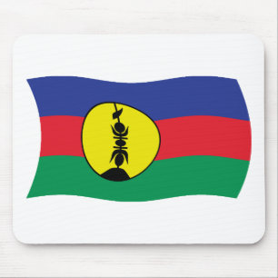 Mousepad Toalha de Mouse Bandeira do Povo Kanak