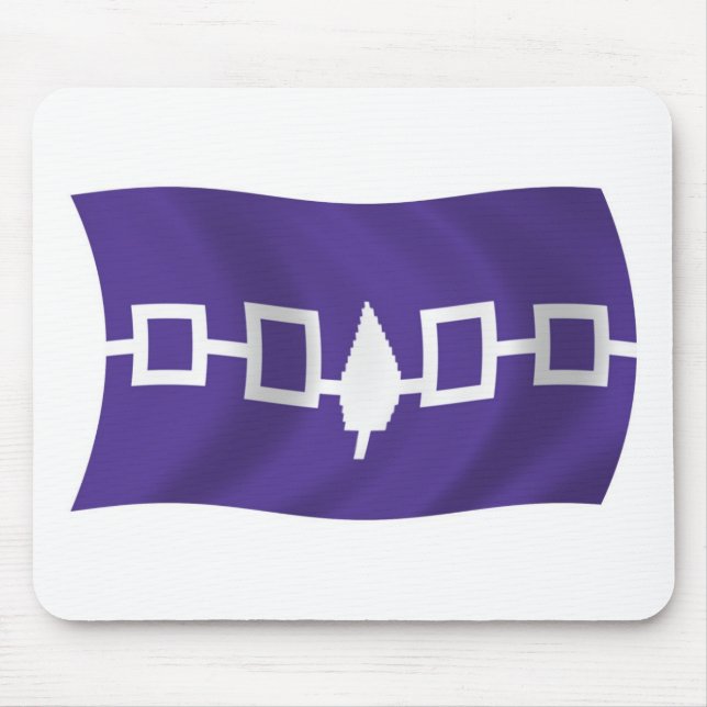 Mousepad Toalha de Mouse da Confederação Iroquesa (Frente)