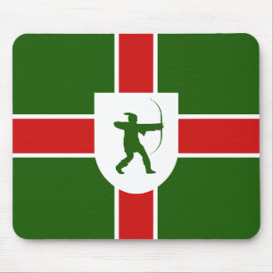 Mousepad Toalha de Rato Bandeira de Nottinghamshire