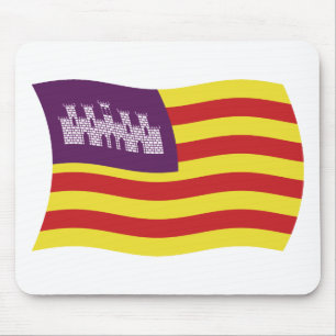 Mousepad Toalha de Rato Bandeira Ilhas Baleares
