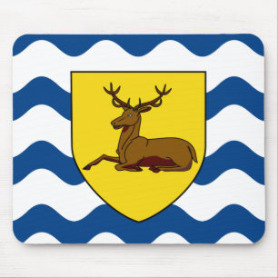Mousepad Toalha de Rato da Bandeira de Hertfordshire