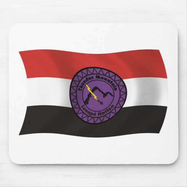 Mousepad Toalhete de Mouse da Nação Lenape da Montanha do T (Frente)