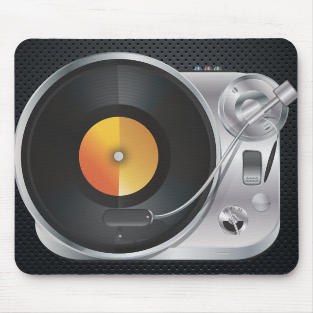 Mousepad Toca-discos (Frente)
