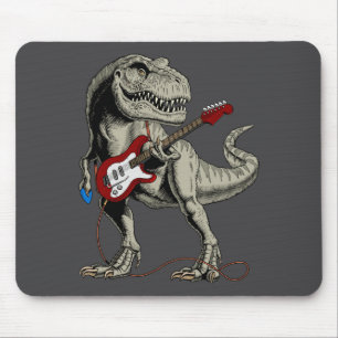 Mousepad Toca Guitarra Dinosaur Acústica Elétrica B