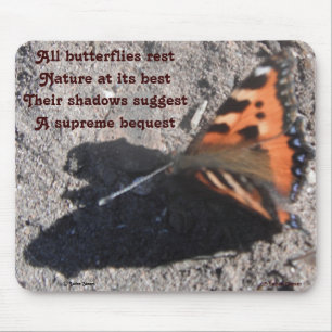 Mousepad Todas As Borboletas Restam Poem Por Ladee