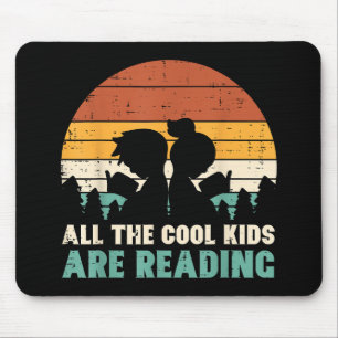 Mousepad Todas As Crianças Estão Lendo Retro Leitura Livro