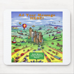 Mousepad Todas as estradas levam a Atlanta Georgia