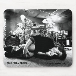 Mousepad Todd Sucherman "hora para tapete do rato de uma