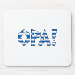 Mousepad Toddler Grécia-shirt Grega Flag Engraçado Bebê Men