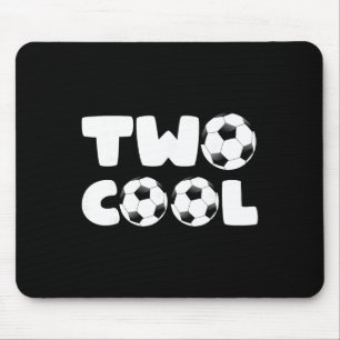 Mousepad Toddler Two Cool Aniversário de 2 anos Tema de Fut