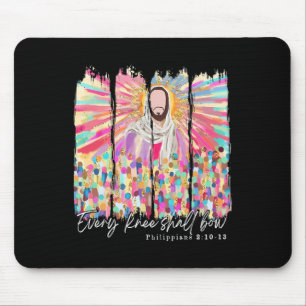 Mousepad Todo Joelho Se Dobrará Versículo Bíblico Cristão D