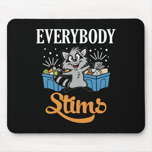 Mousepad Todo Mundo Estimula Neurodiversidade Autismo Guerr (Frente)