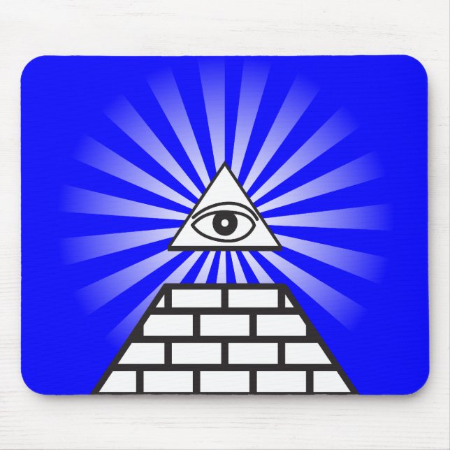 Mousepad Todo o olho de vista (Frente)