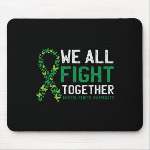 Mousepad Todos combatemos juntos a consciência da saúde men