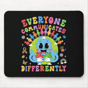 Mousepad Todos Comunicam Diferentes Discursos Autismo