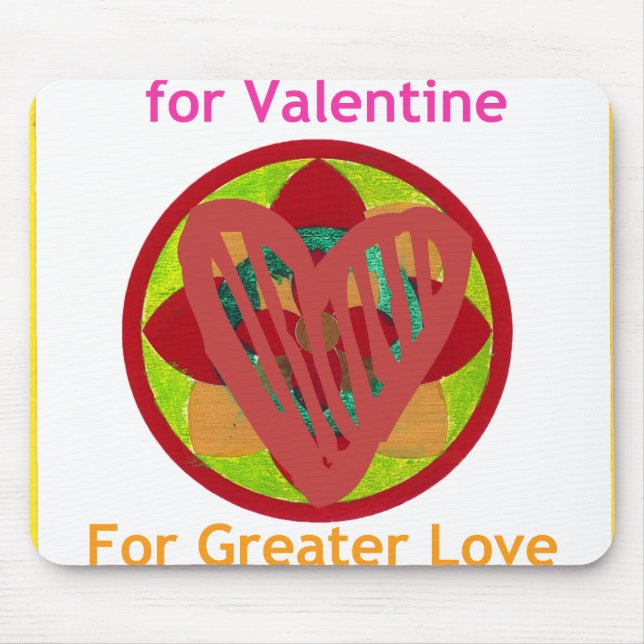 Mousepad Todos os corações vão para casa para o Impressão d (Frente)