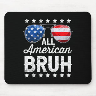 Mousepad Todos Os Homens Patrióticos Americanos 4 De Julho
