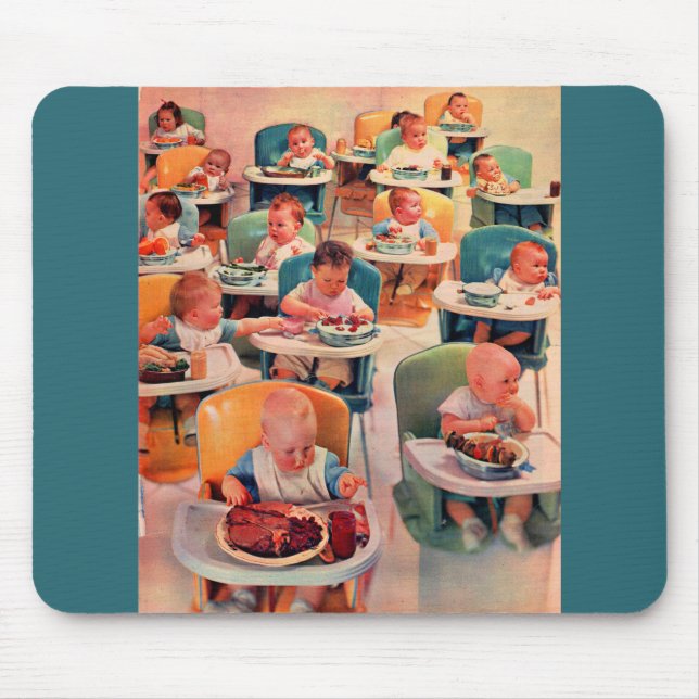 Mousepad todos os restaurantes bebês (Frente)