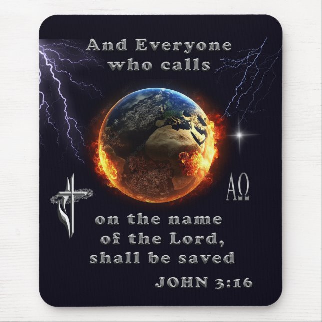 Mousepad Todos que chamam o nome do Senhor (Frente)