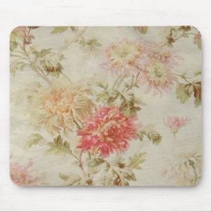 Mousepad Toile floral francês antigo