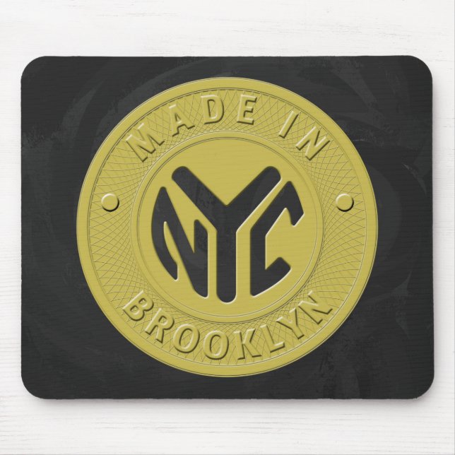 Mousepad Token de metrô do Brooklyn (Frente)
