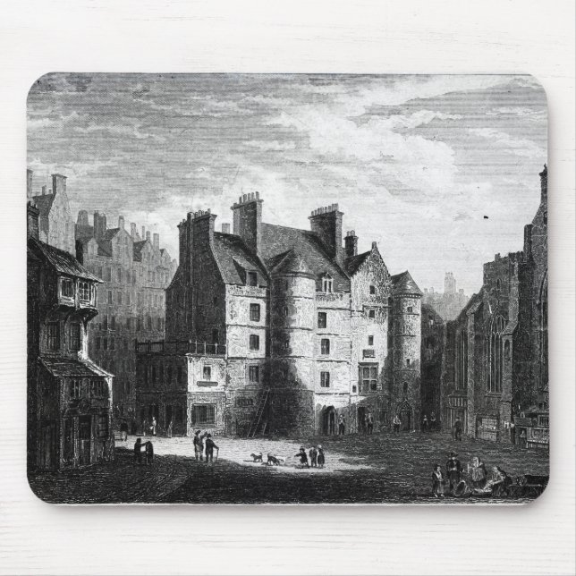 Mousepad Tolbooth velho, Edimburgo (Frente)