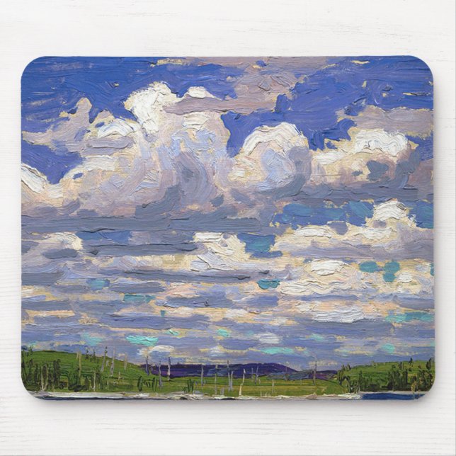 Mousepad Tom Thomson pintura, Verão (Frente)