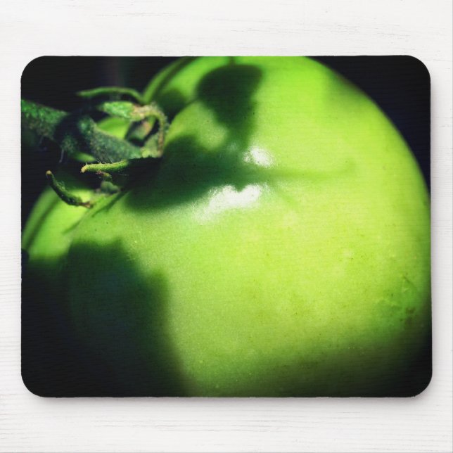 Mousepad Tomate de Jardim Verde (Frente)