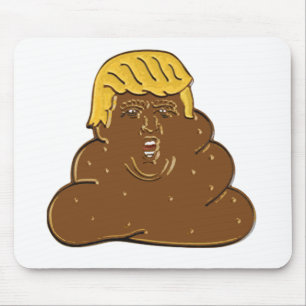 Mousepad Tombadilho gordo de Emoji do trunfo