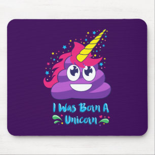 Mousepad Tombadilho nascido de Emoji do unicórnio