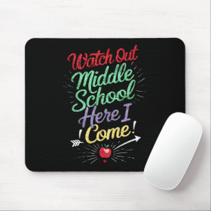 Mousepad Tome Cuidado Colégio Aqui Vou Eu Escola