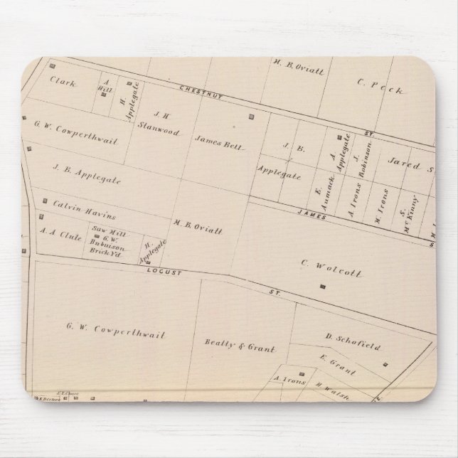 Mousepad Toms River New Jersey (Frente)