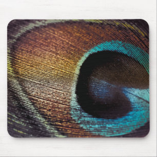 Mousepad Tonalidades Antigas Olho de Pena de Pavão
