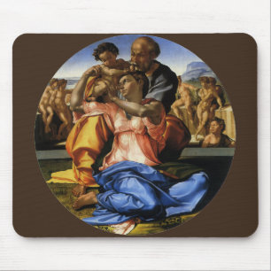 Mousepad Tondo Doni ou Madona Doni de Michelangelo