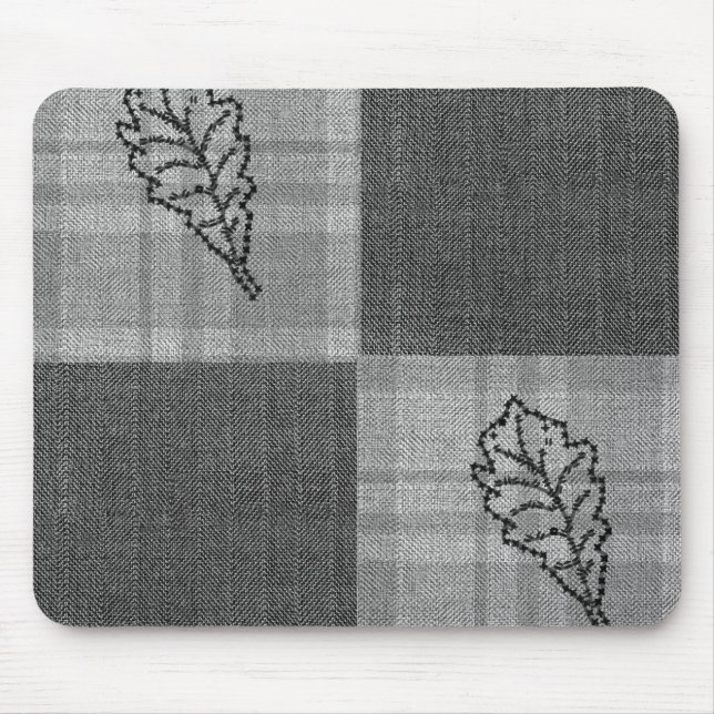 Mousepad Tons de Cinza de 4 cantos (Frente)